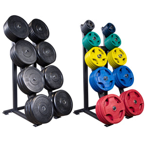 Body-Solid High Capacity Olympic Plate Rack GWT76