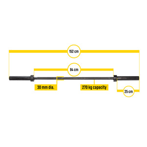 Body-Solid Olympic Bar 150cm OLBAR150